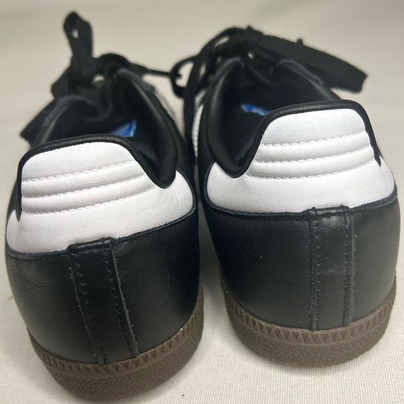 Adidas Sambas 3 stripes. black and white. Women’s size 7 - Picture 5 of 7